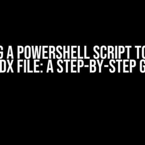 Creating a PowerShell Script to Backup a VHDX File: A Step-by-Step Guide