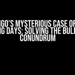 Django’s Mysterious Case of the Vanishing Days: Solving the Bulk Create Conundrum