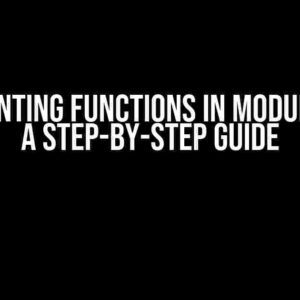 Implementing Functions in Module Types: A Step-by-Step Guide